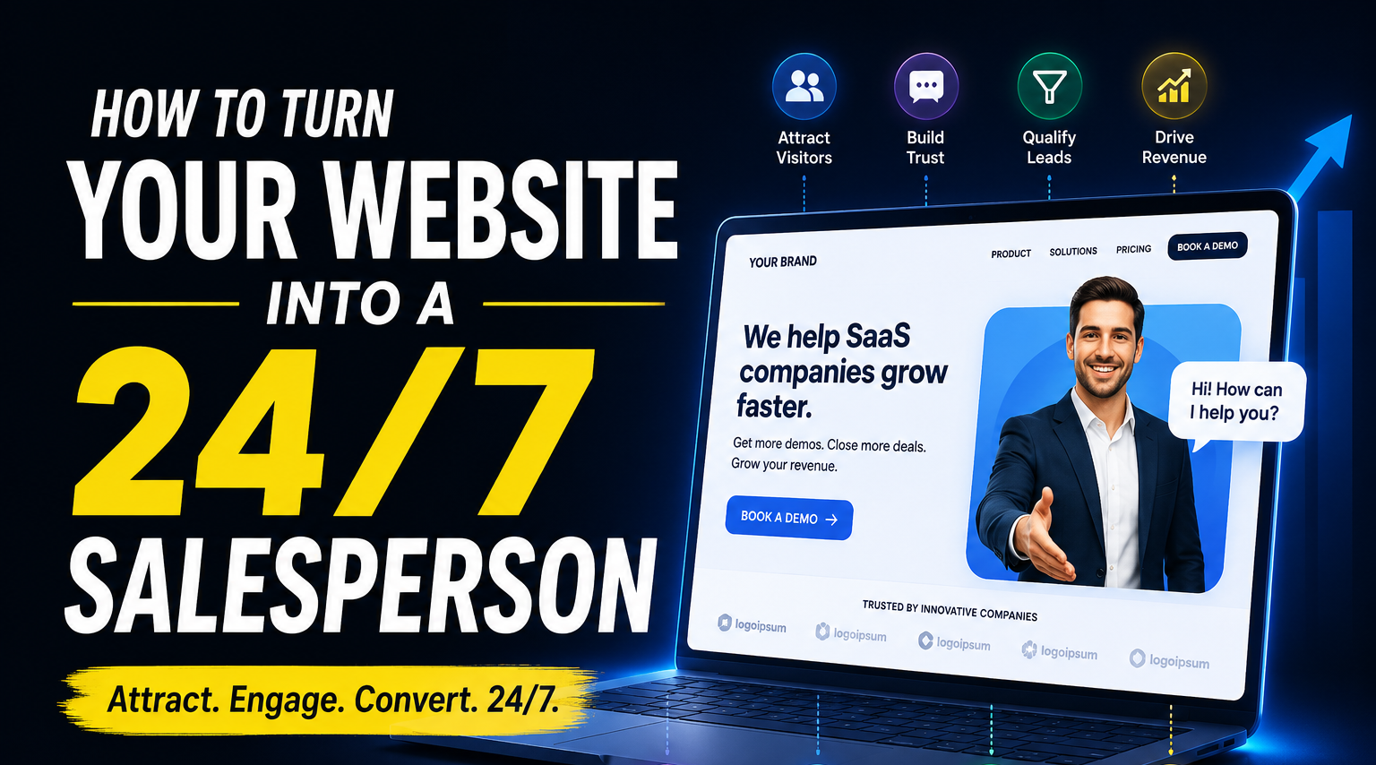How to Turn Your Website into a 24/7 Salesperson